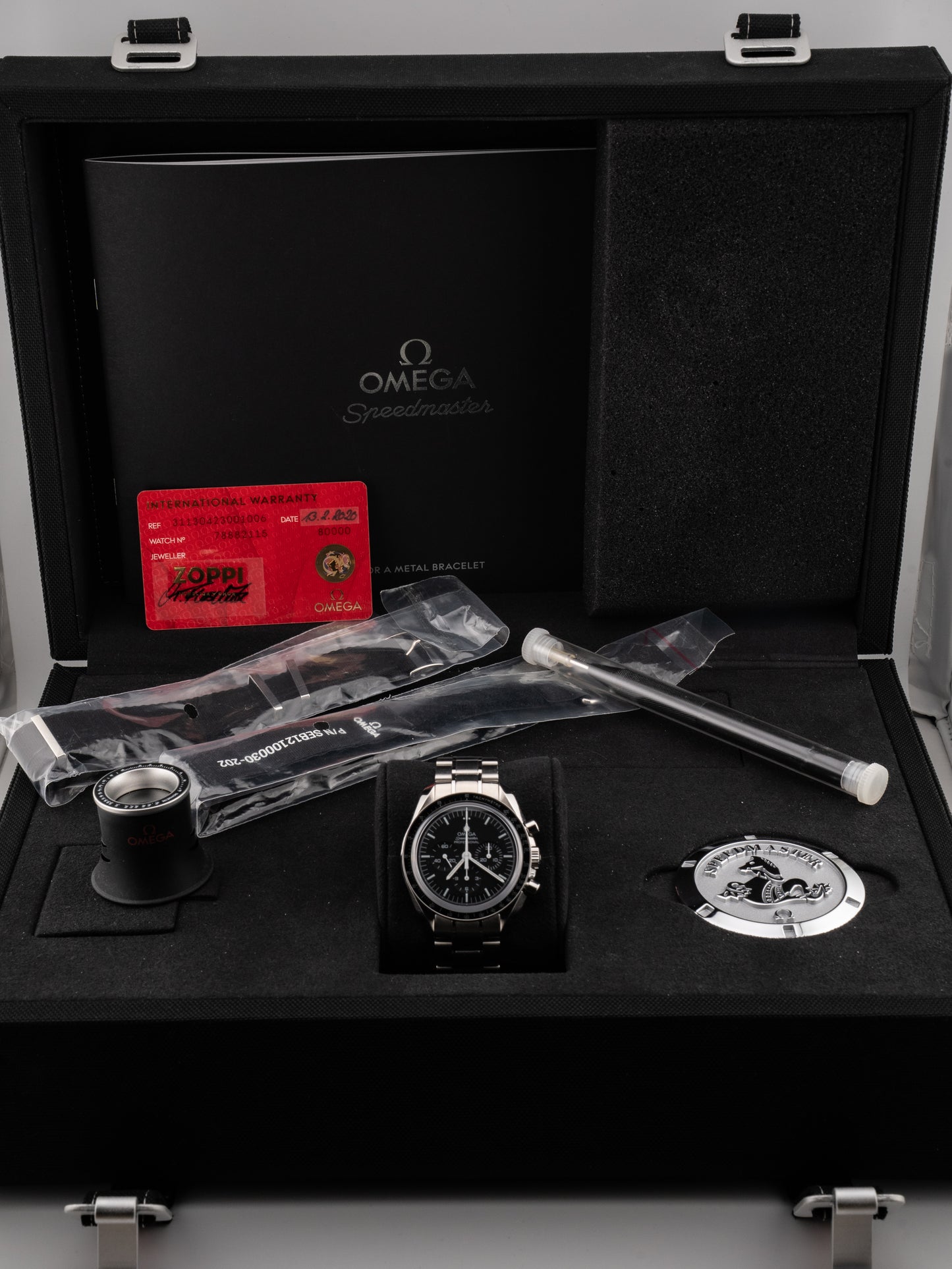 Omega Speedmaster Professional Moonwatch Saphirglas 31130423001006