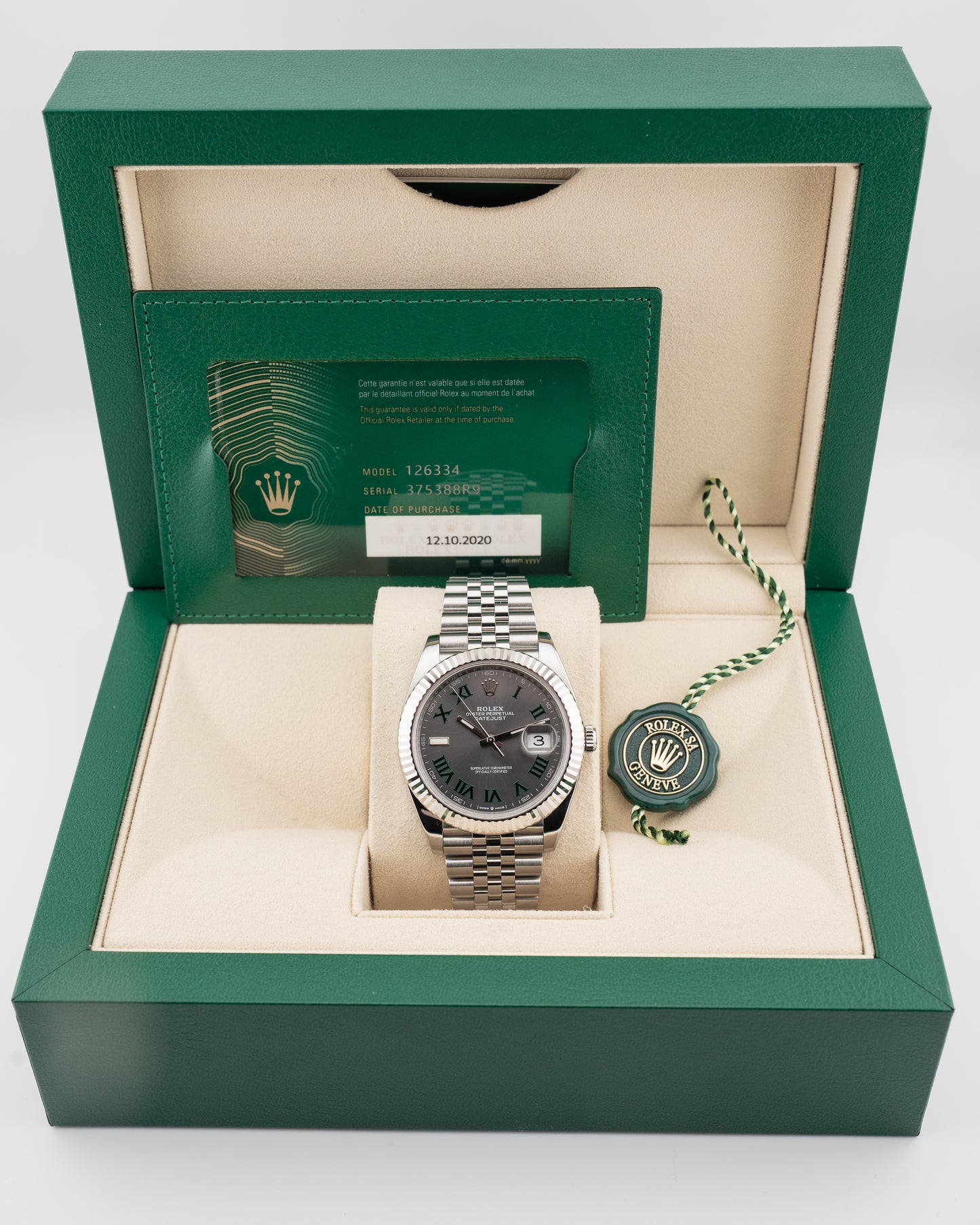 Rolex Wimbledon 41mm 126334